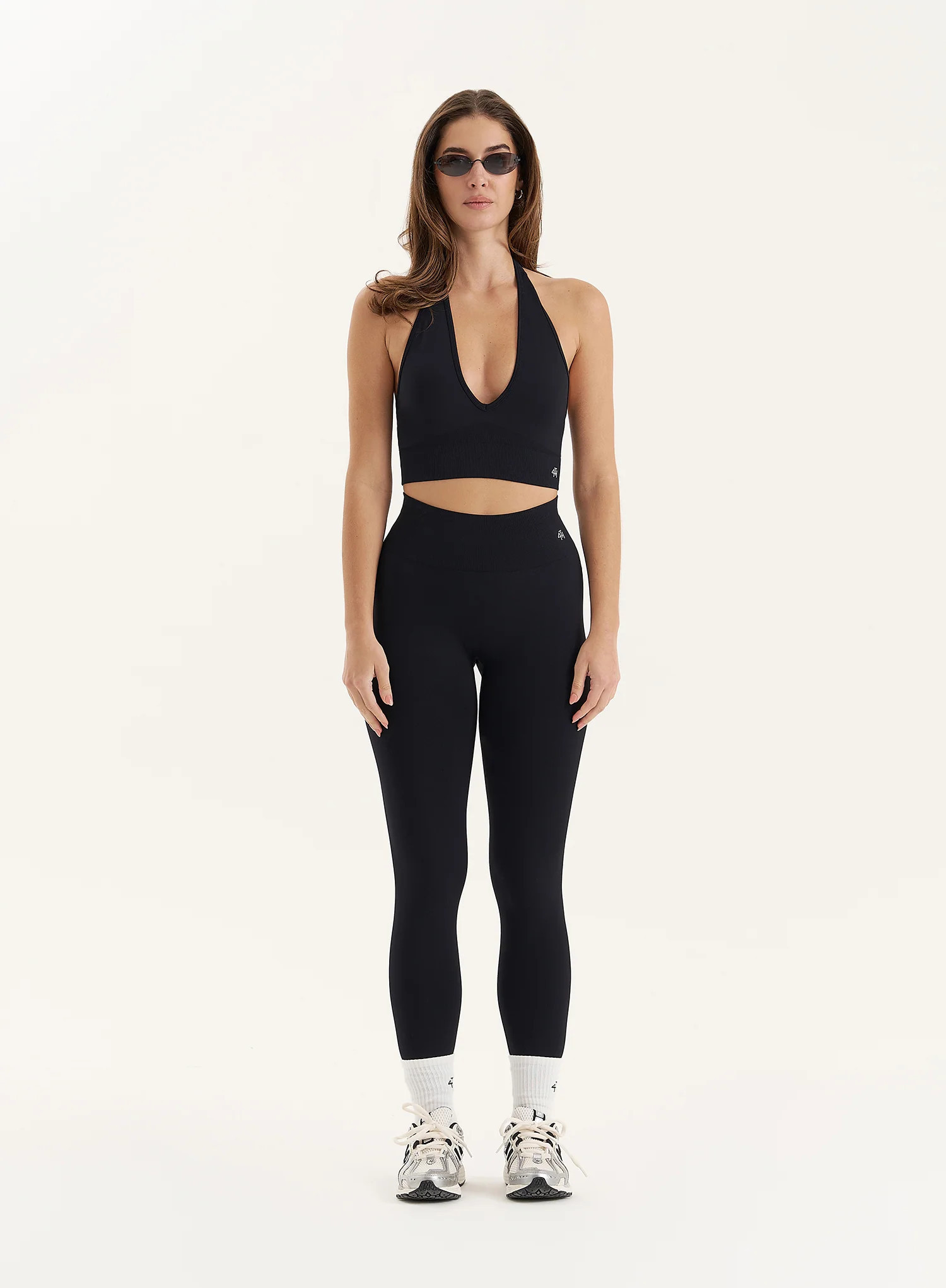 Black Sculpting Seamless Gym Leggings- Tyler | 4th & Reckless
