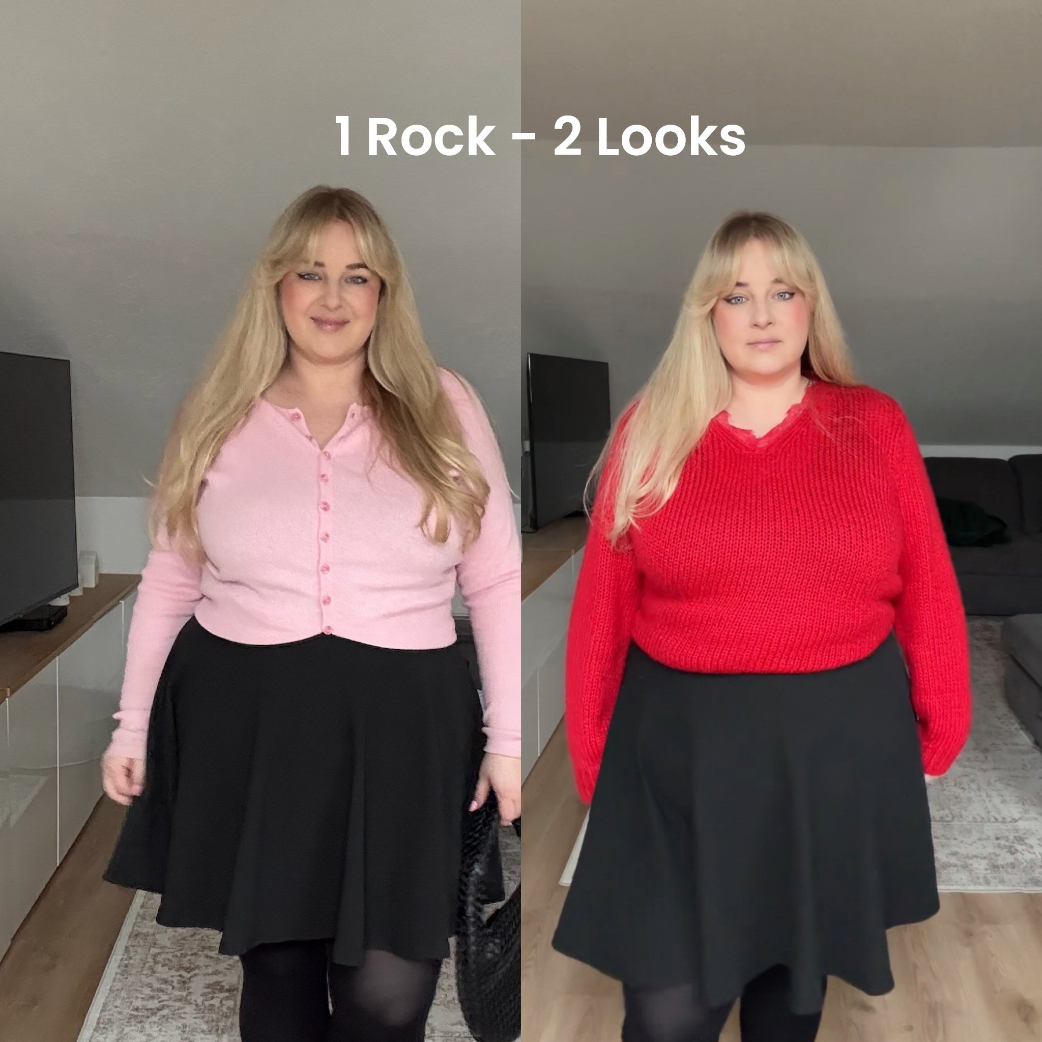 1 Rock 2 Looks 💗❤️

#plussizefashion #röcke #cardigan #pulli

#LTKcurves #LTKdeutschland #LTKplussize