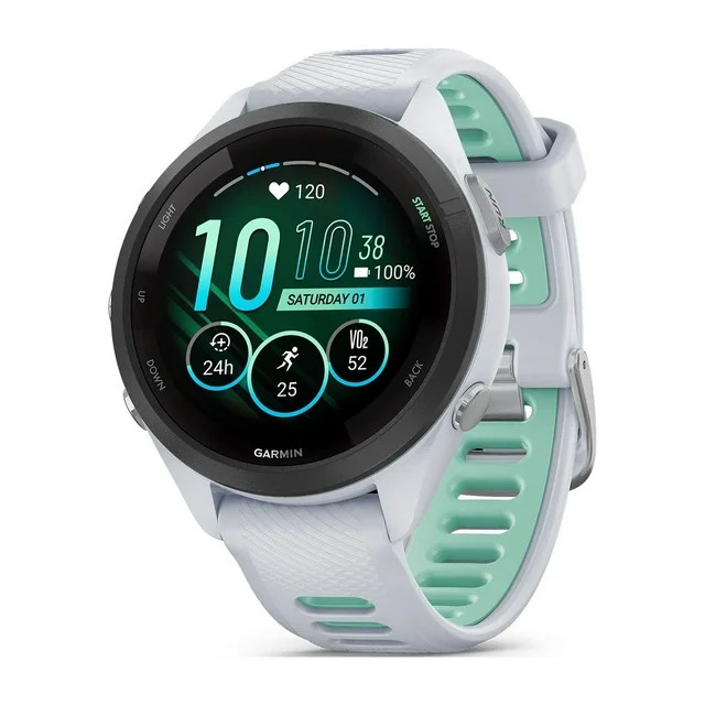 Garmin Forerunner 265S Running Smartwatch, Colorful AMOLED Display, Training Metrics and Recovery... | Walmart (US)