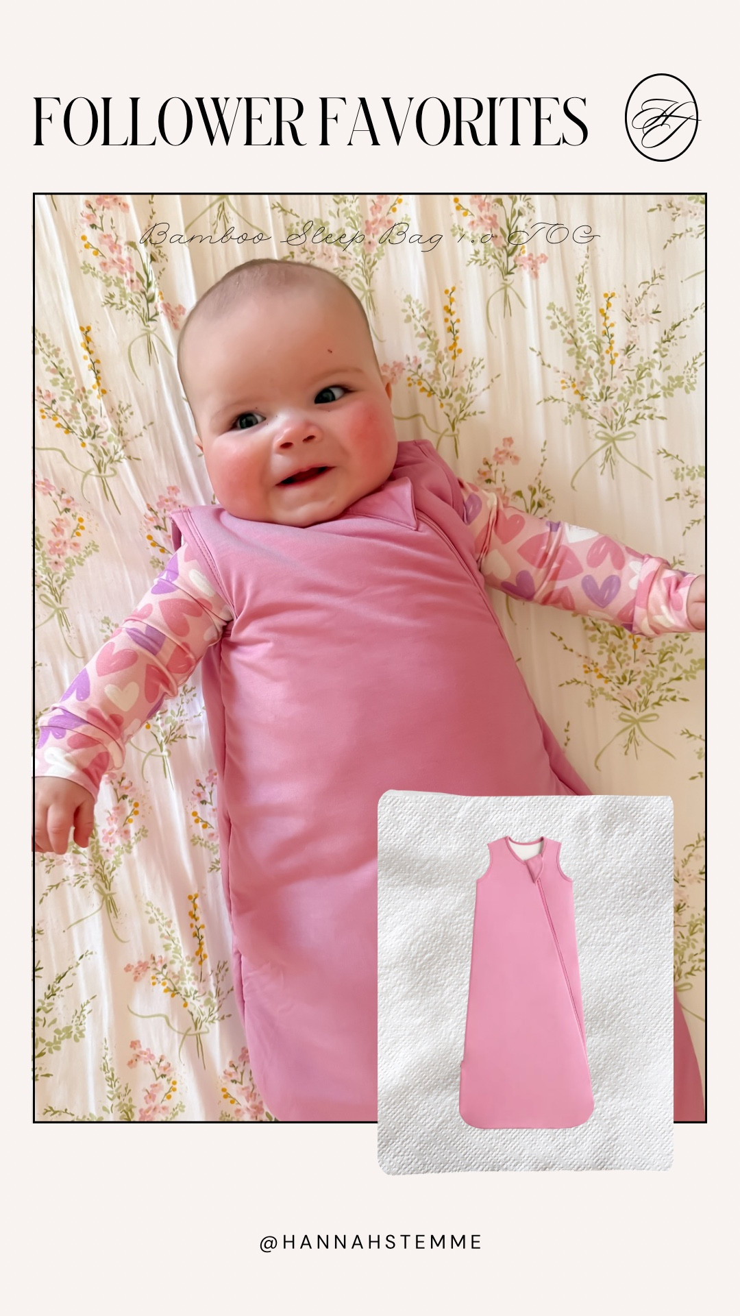A follower favorite 🤍 The Quince bamboo sleep sack (1.0 TOG) we use every night. Super soft, breathable, and perfect for keeping baby cozy without overheating. A must-have baby sleep essential for any new mom.

#quince #bamboosleepsack #babysleepsack #babyessentials #mommusthaves #newmomfavorites #momlife

#LTKmomlife #LTKBump #LTKBaby