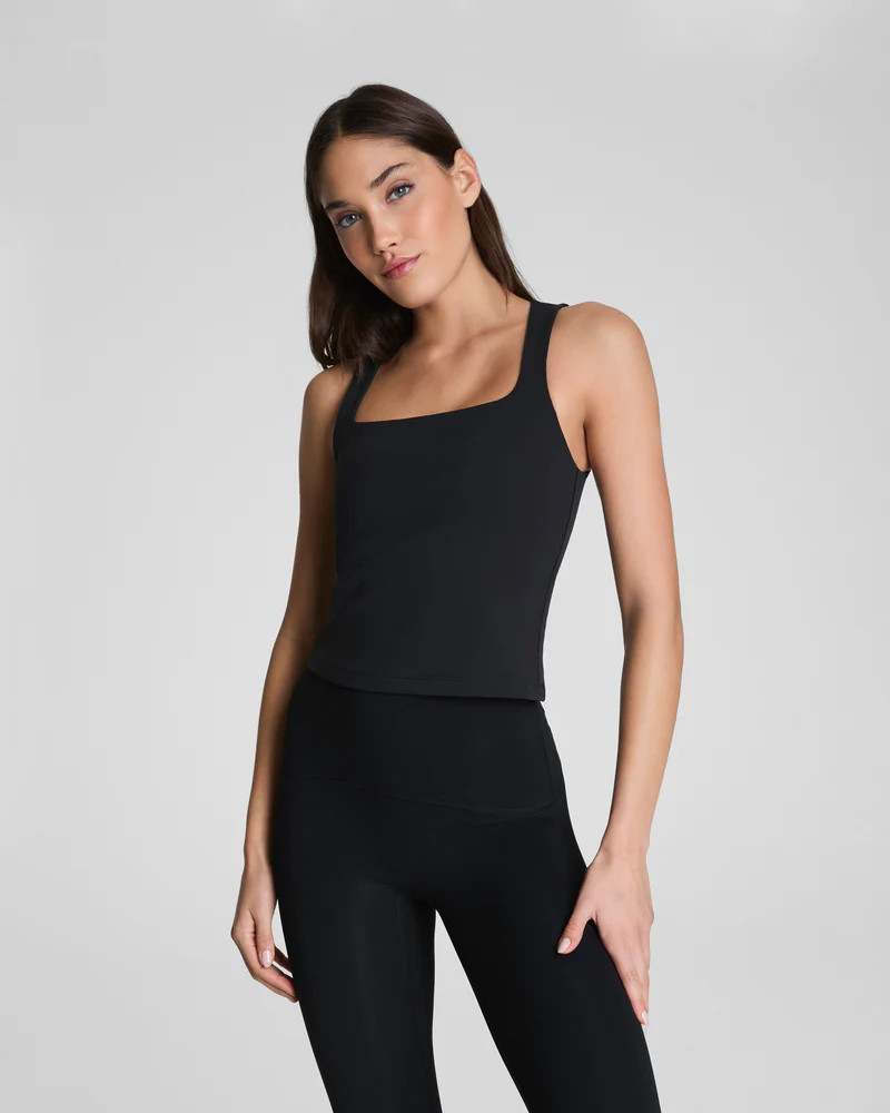 Square Neck Shelf Tank | Spanx