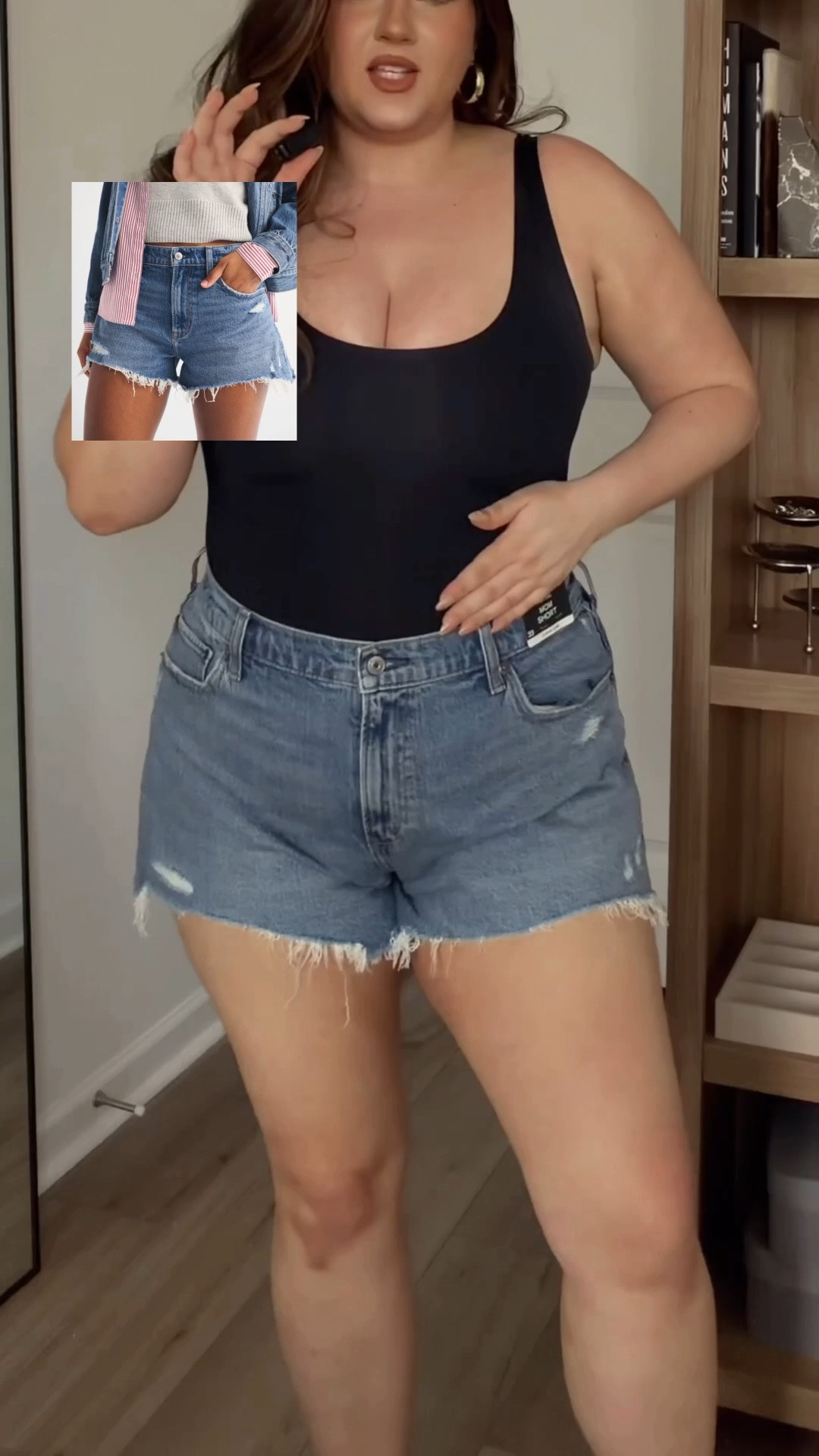 In honor of the @abercrombie shorts sale going on now through 5/11, here’s an unfiltered first time try on of 5 different short styles ❤️ I’m wearing a 33 in all styles, and my hips are 48” for reference 


Jeans, shorts, denim, curve friendly shorts, jorts, mom shorts, dad shorts

#LTKmomlife #LTKMidsize #LTKSeasonal