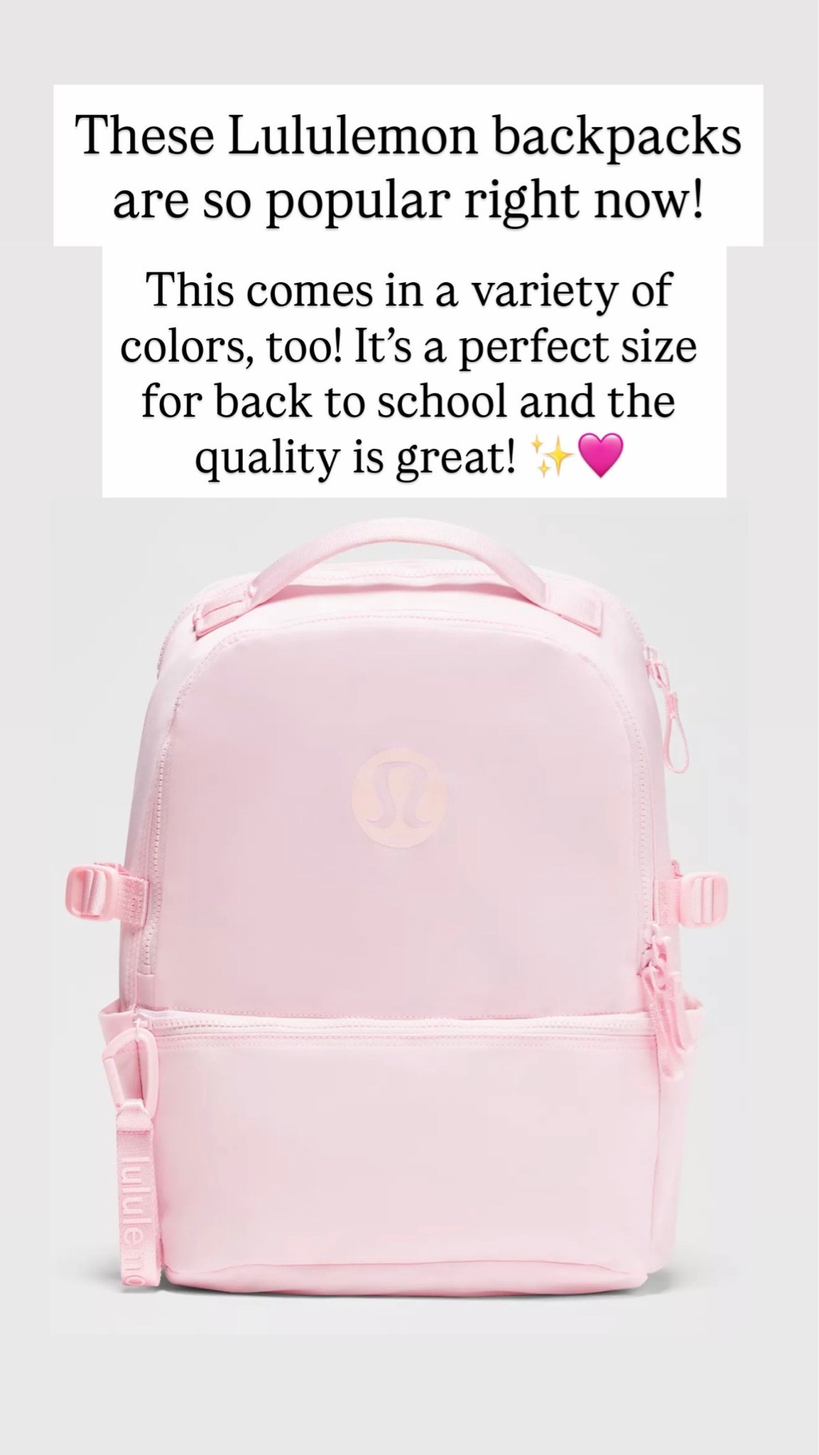 Lululemon backpacks

#LTKKids