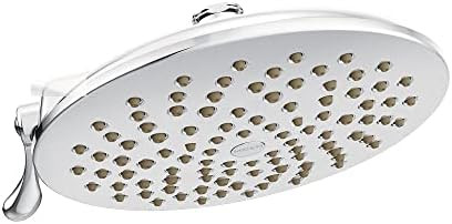 Moen Velocity Chrome Two-Function Rain Shower 8-Inch Showerhead with Immersion Technology for a H... | Amazon (US)
