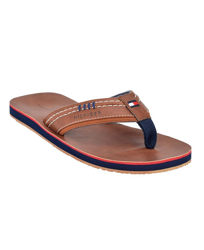 Tommy Hilfiger Men's Destino Flip Flop Sandals & Reviews - All Men's Shoes - Men - Macy's | Macys (US)