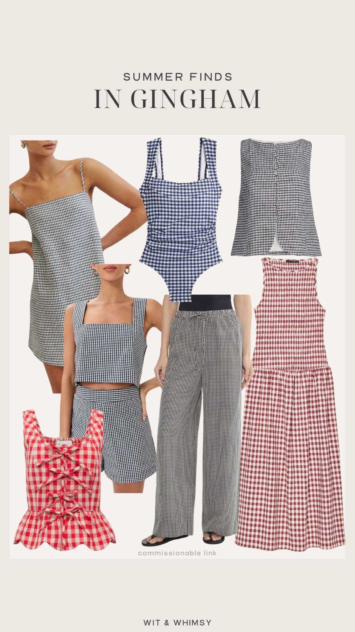 Summer gingham finds! 

#LTKSeasonal #LTKStyleTip