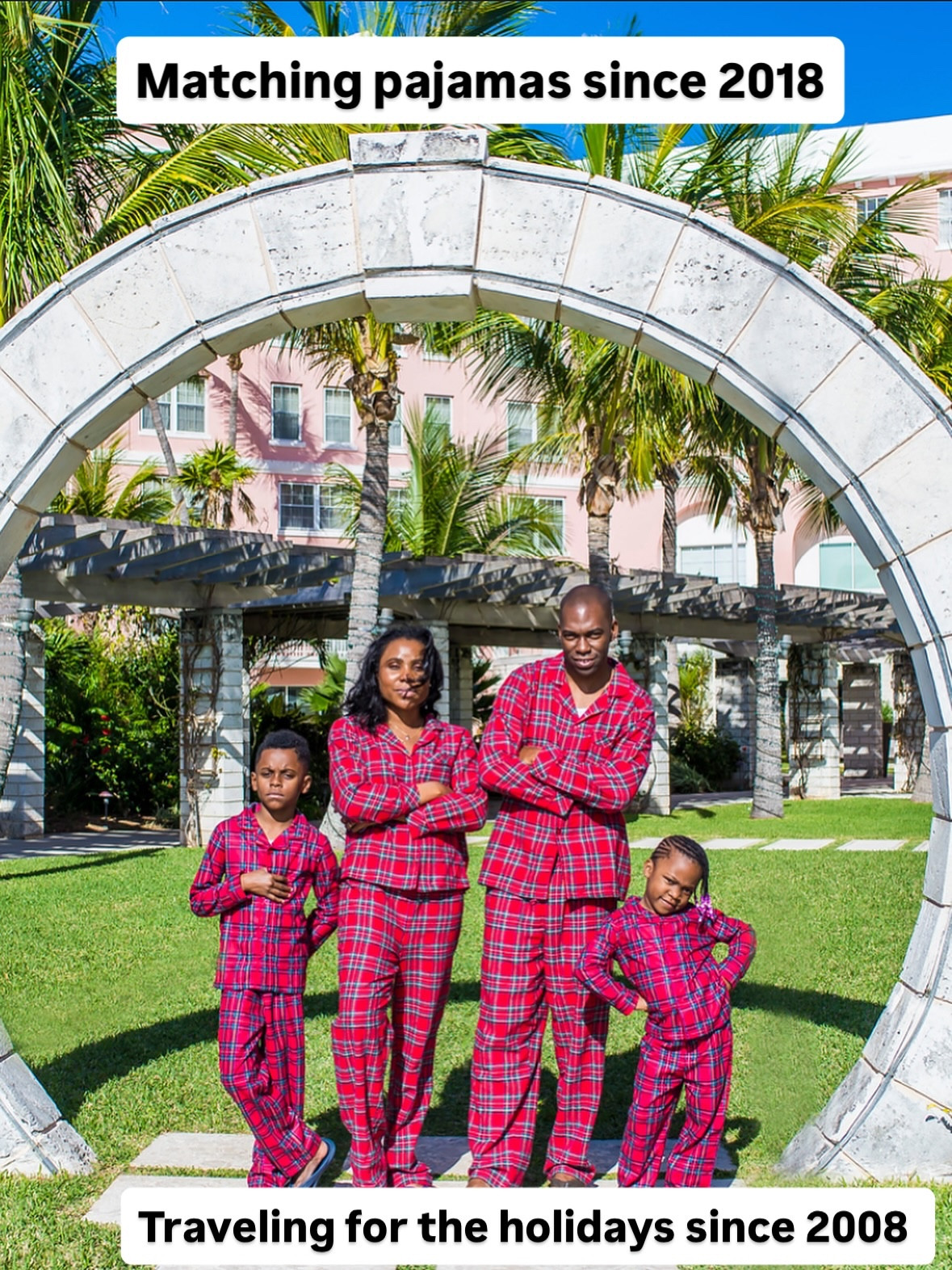 Matching pajamas season is almost here🎄
We added it in 2018 to our holiday tradition of traveling to somewhere tropical ☀️ for the holidays vs exchanging gifts with each other 🎁 

Are you team matching fits or absolutely not?
Swipe left for the cutest moments from over the years. I also linked holiday pajamas for the whole family at different price points because cozy season deserves options.

Comment COZY below to receive a DM with the link to this post on my LTK ⬇ https://liketk.it/5ACpp

#jammies #matchingpajamas #matchingjammies #holidaytraditions #corememories #christmasjammies #travelideas #traveltradition #familytraditions  holiday Jammie’s, matching pajamas