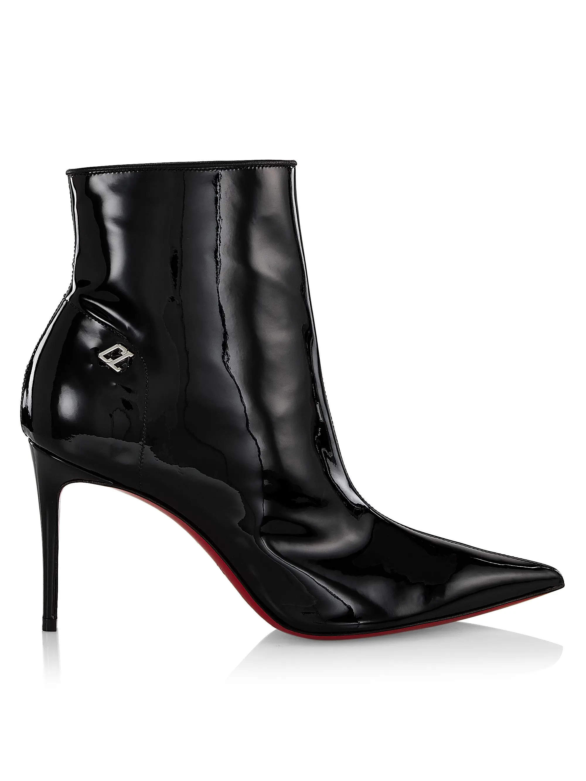 Sporty Kate 85MM Patent Leather Stiletto Boots | Saks Fifth Avenue