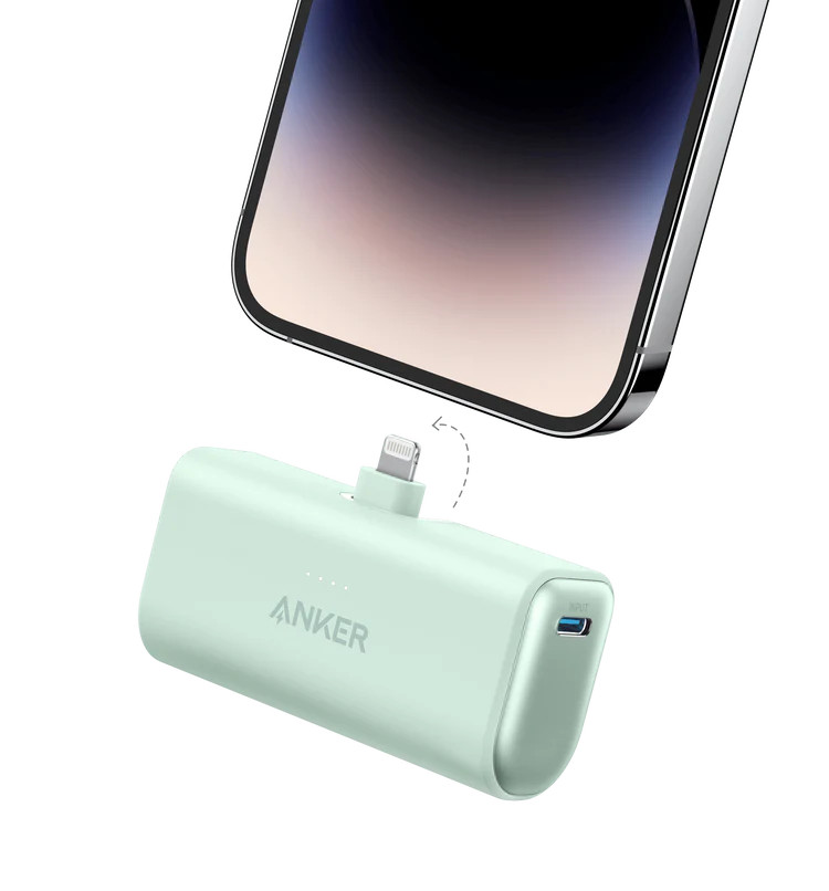 Anker Nano Power Bank (12W, Built-In Lightning Connector) | Anker