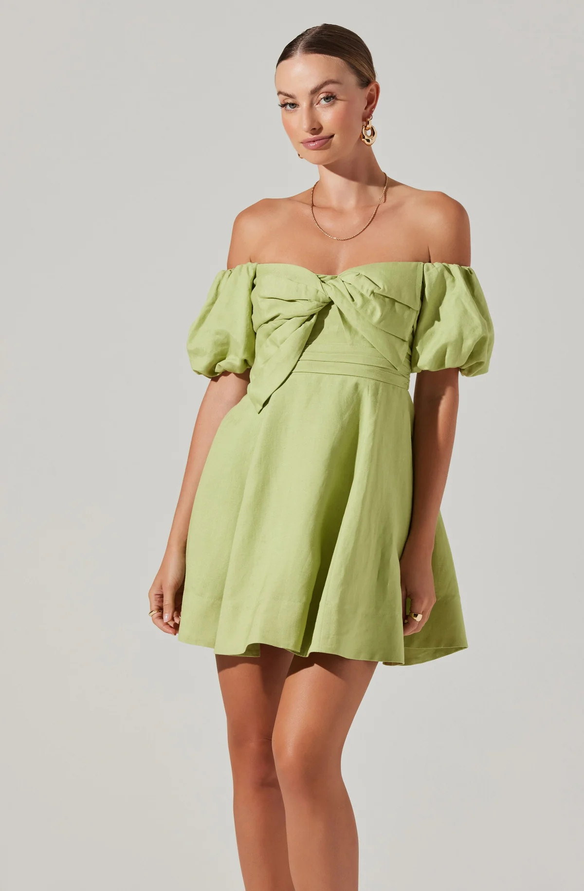 Ula Off-Shoulder Mini Dress | ASTR The Label (US)