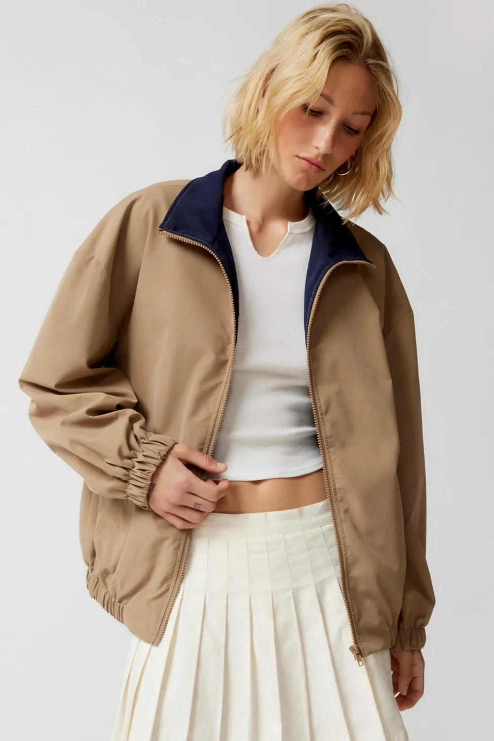 UO Winona Windbreaker Jacket | Urban Outfitters (US and RoW)