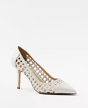 Mae Woven Pumps | Ann Taylor (US)