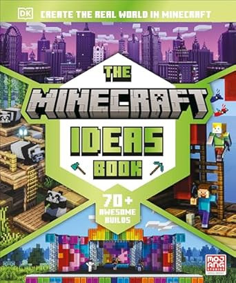 The Minecraft Ideas Book: Create the Real World in Minecraft with 70+ Awesome Builds      Hardcov... | Amazon (US)