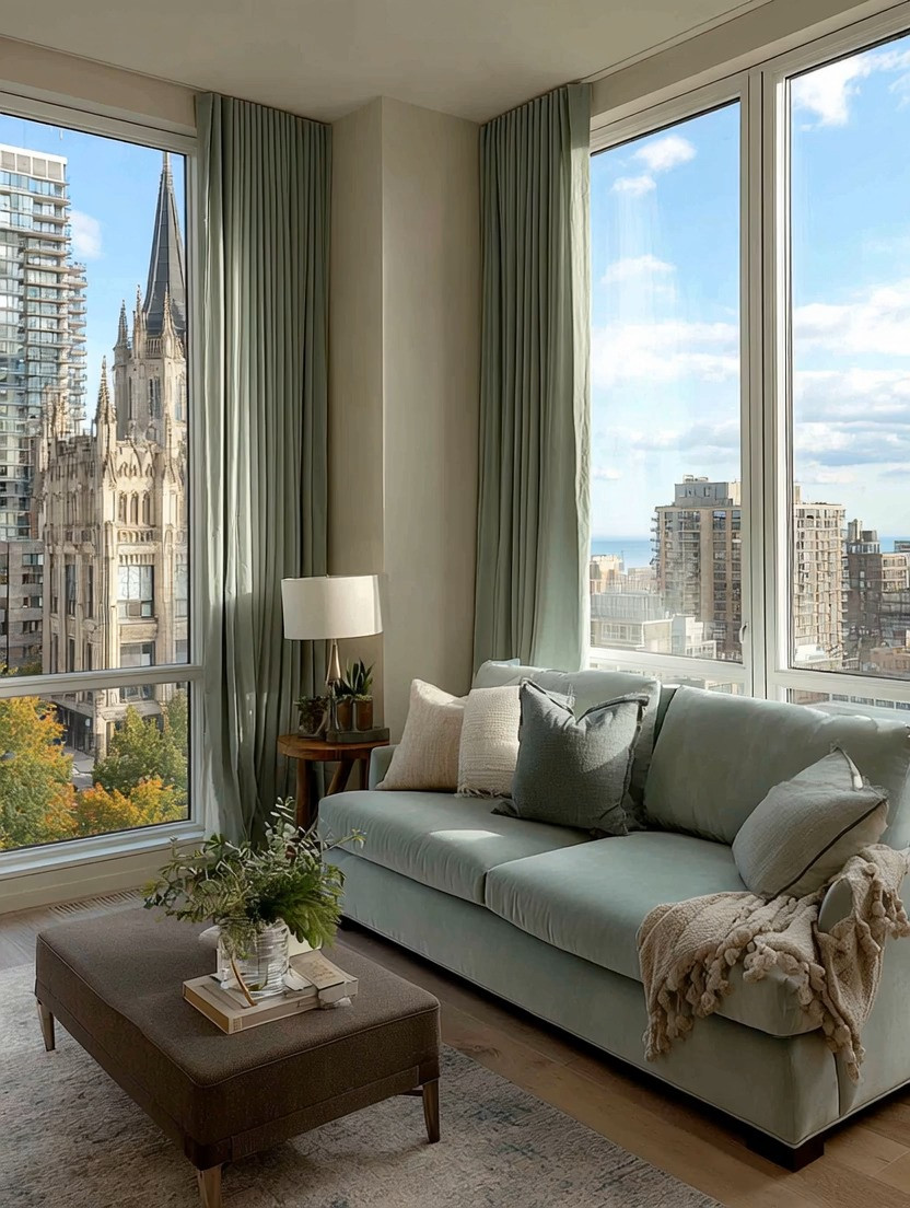 Floor-length curtains are one of those designer details most people overlook — yet they completely transform a space.

They frame your windows, elongate your ceilings, and instantly make a room feel finished and intentional.

For a light, airy look, choose chiffon, soft cotton, or linen.
For a dramatic, winter-ready, designer feel, go with velvet or full blackout panels.

Soft blues, ivories, dusty pinks, sage — or create contrast with a bold tone. The fabric sets the mood. The color defines the personality.

Elevate the room without changing the furniture.

#FloorLengthCurtains #ElegantInteriors #DesignerDetails #IntentionalHome 

 #LTKHome