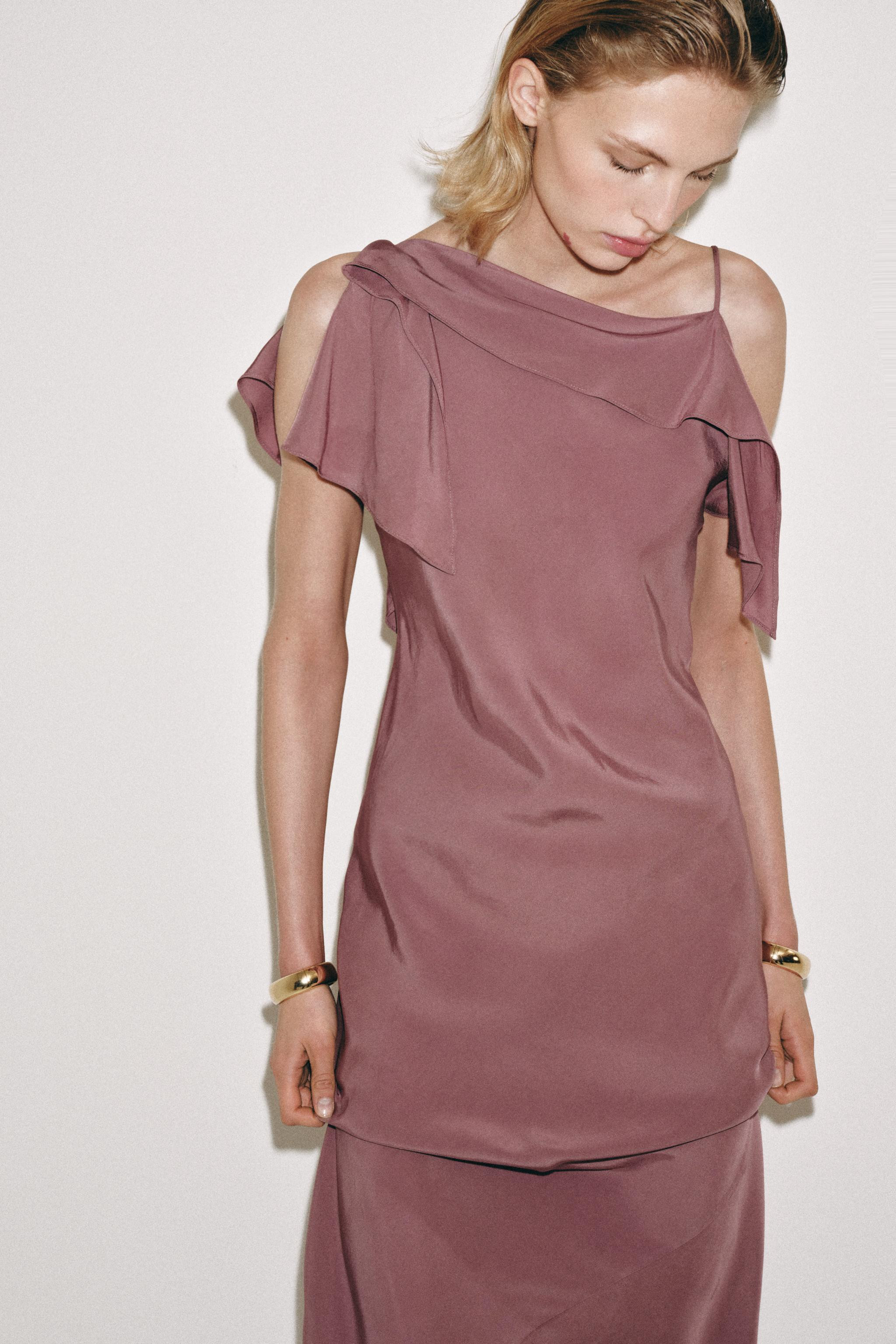 ZW COLLECTION MIDI DRESS | Zara US