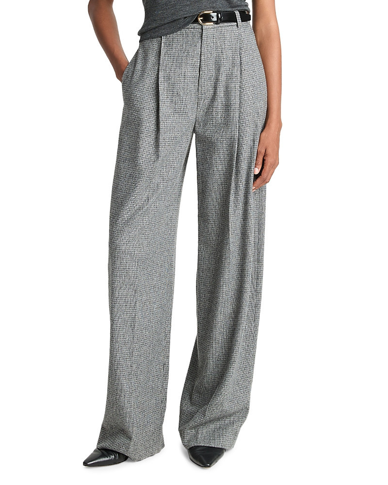 Vince High Waist Checkered Pants | Bloomingdale's (US)