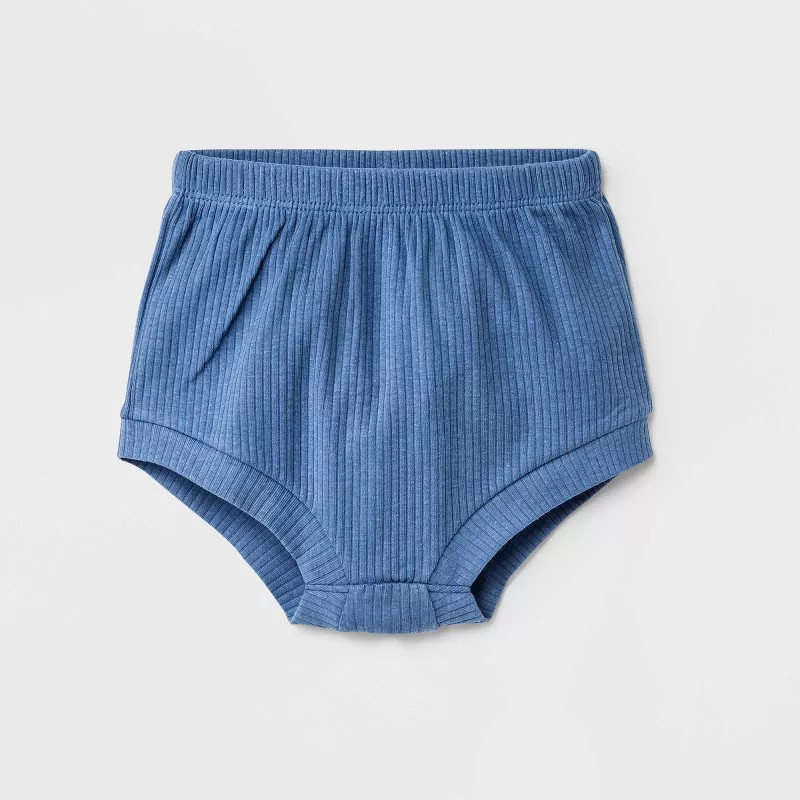 Baby Ribbed Shorts - Cat & Jack™ Blue | Target