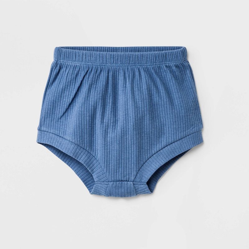 Baby Ribbed Shorts - Cat & Jack™ Blue | Target