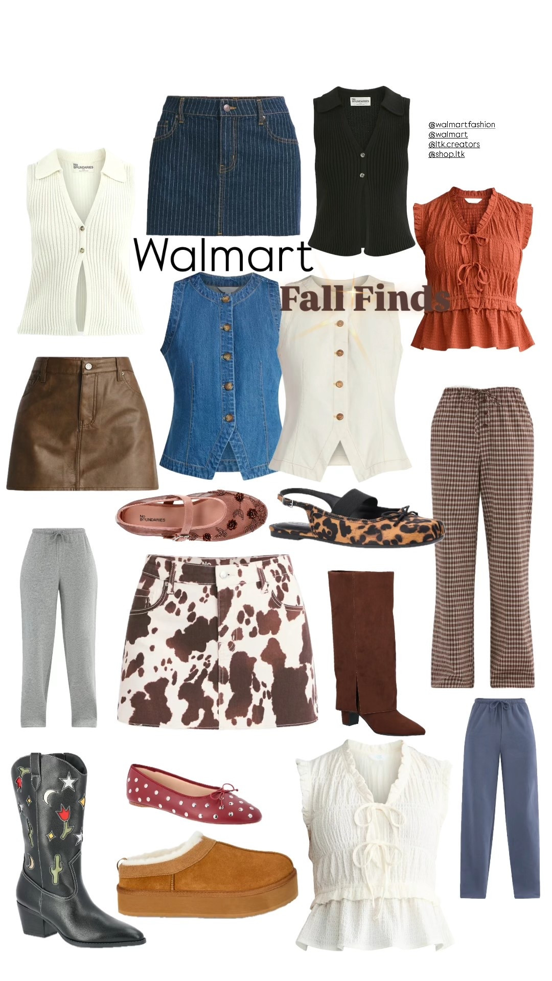 Walmart best Autumn finds! Fall outfits 🐻🍂🤎

#LTKFindsUnder100 #LTKFindsUnder50 #LTKStyleTip