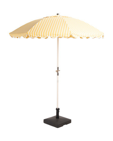 7ft The Club Monaco Stripe Umbrella With Carry Bag | TJ Maxx