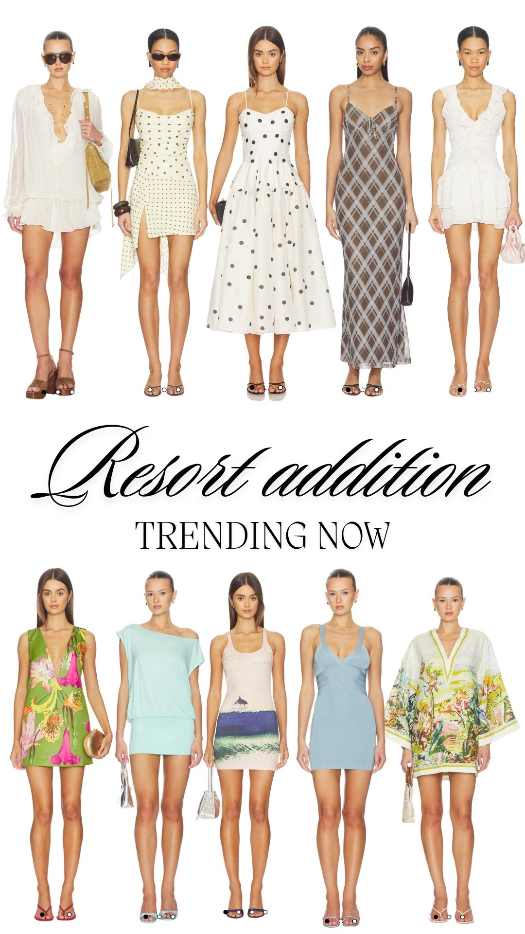 Resort Edition: Best Vacation Dresses from Revolve 🌴

If you’re looking for the best resort dresses for vacation, I’ve curated a selection of beautiful pieces from Revolve that are perfect for warm destinations and beach getaways.

These dresses are ideal for tropical vacations, resort stays, beach dinners, and sunset walks. Think lightweight fabrics, flattering silhouettes, and effortless elegance that works from day to night.

From flowy maxi dresses to chic mini dresses, these styles are designed for comfort, movement, and that effortless vacation look.

If you’re planning a trip and searching for stylish resort wear, beach vacation dresses, or elegant summer outfits, this edit includes some of the best options to pack for your next getaway.

All my favorite resort dresses from Revolve are linked in my LTK. ✨🌊

#LTKFestival #LTKSeasonal #LTKootd