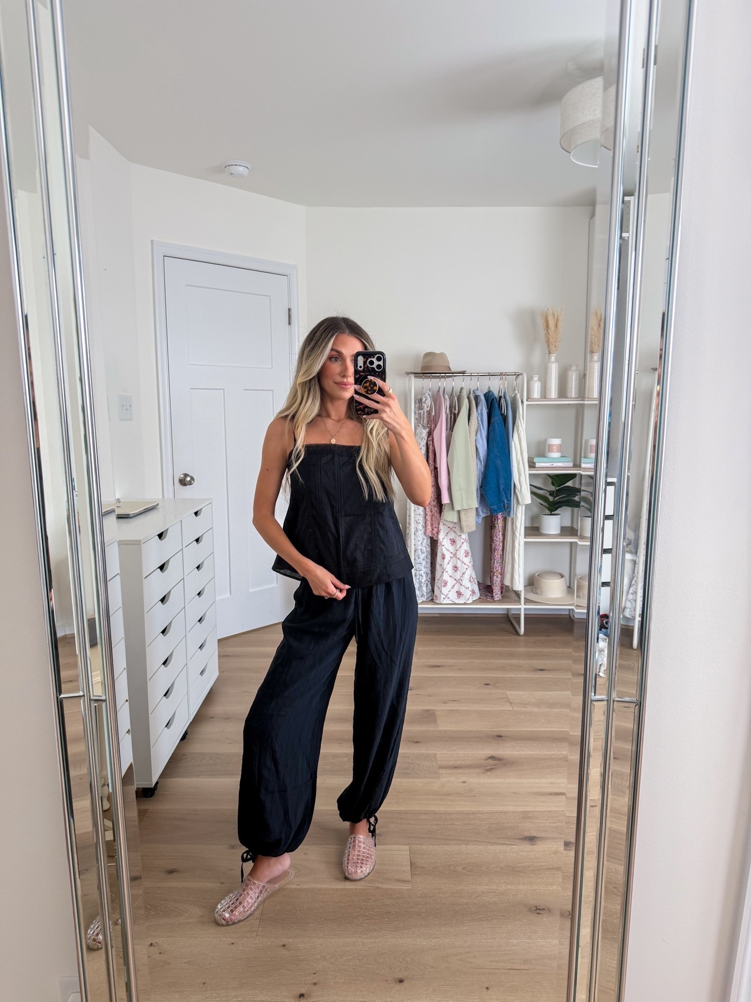 Abercrombie summer outfit — both are new arrivals and on sale! Pants are a xxs petite and top is a xs!

#LTKootd #LTKmomlife #LTKgrwm