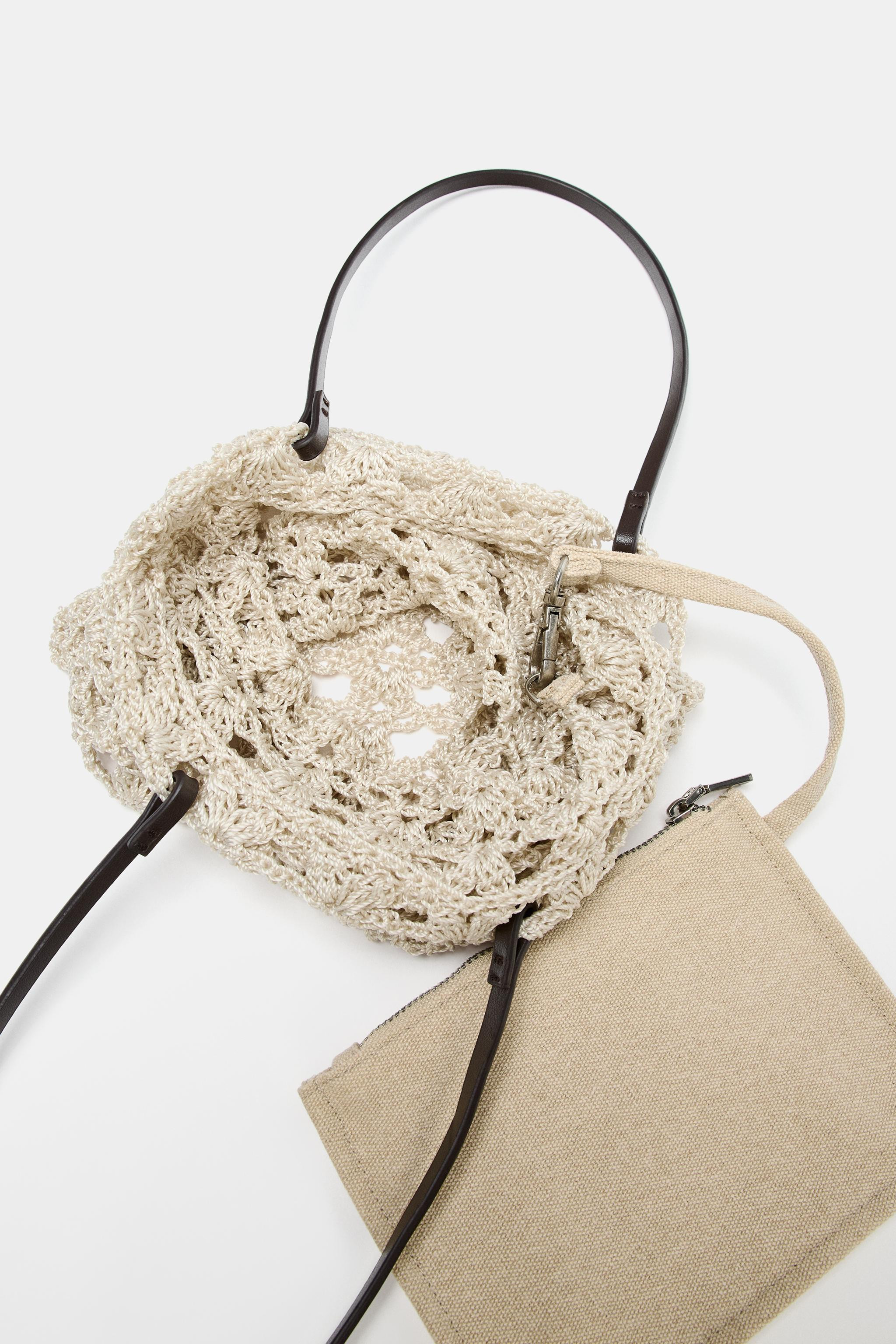 CROCHET MINI TOTE | Zara US