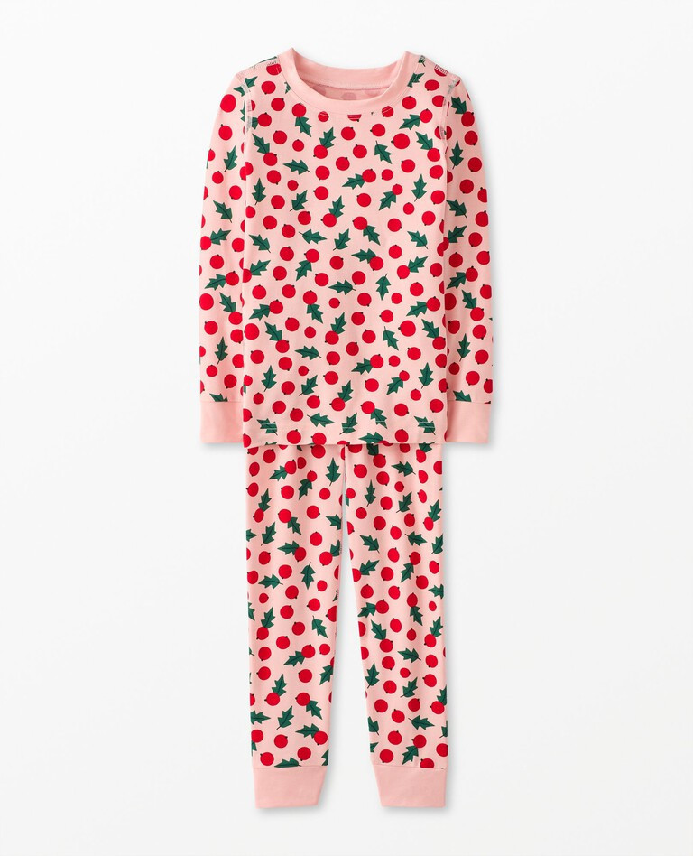 Kids Holiday Long John Pajama Set in HannaSoft™ | Hanna Andersson