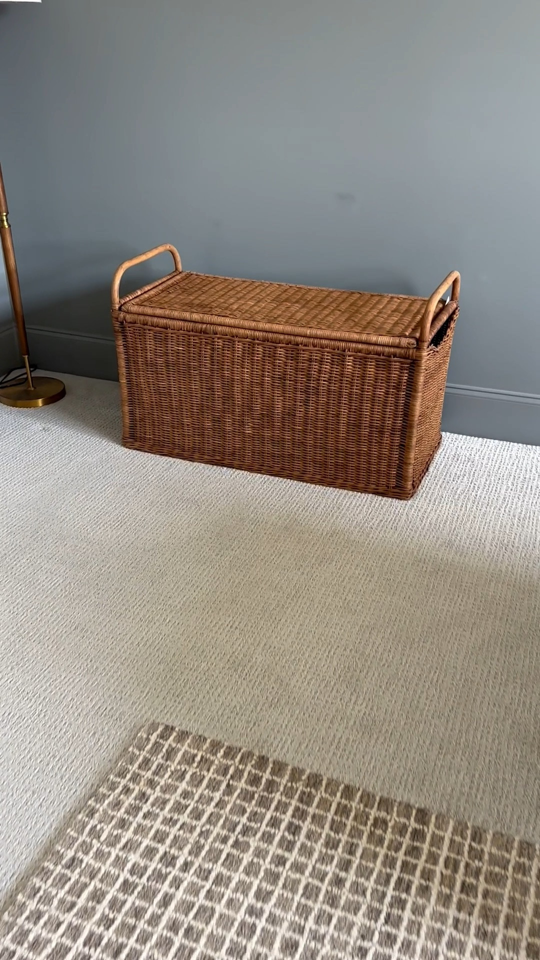 Large storage basket to hold blankets, toys, shoes, etc. so versatile and sturdy! 
@Target

#LTKHome #LTKstorytime #LTKOver40