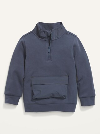 Unisex Dynamic Fleece 1/4-Zip Sweatshirt for Toddler | Old Navy (US)