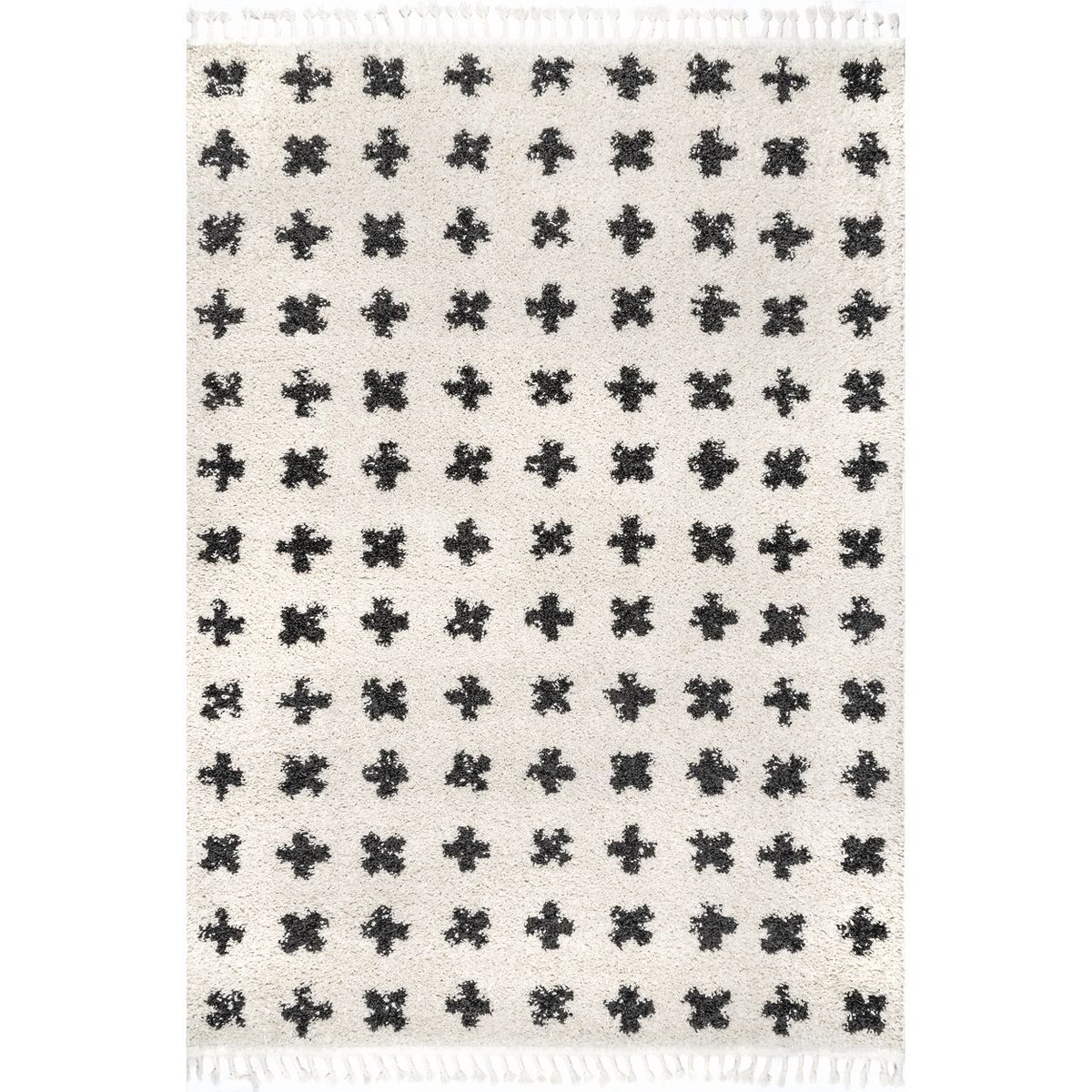 nuLOOM Fatima Cross Cozy Shag Tassel Area Rug | Target