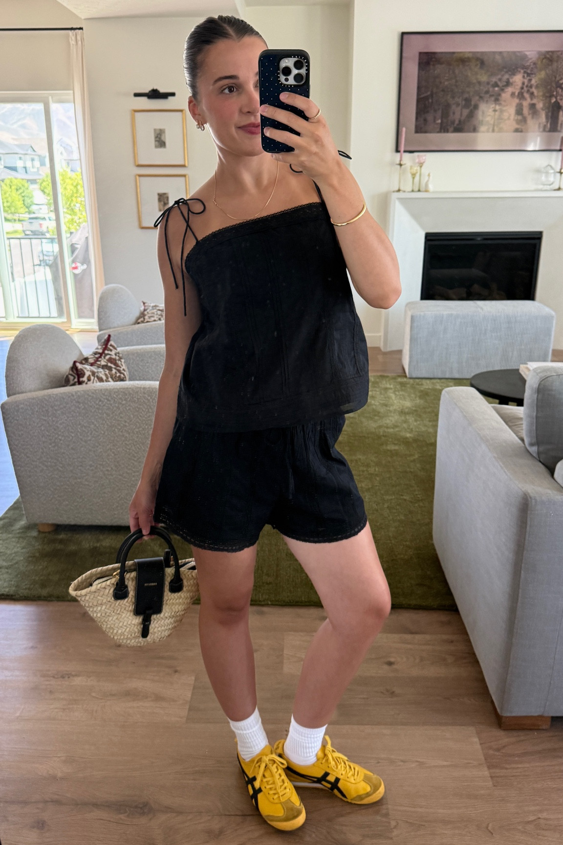 Abercrombie black set! Wearing smalls in both 🐝💕🖤

#LTKootd
