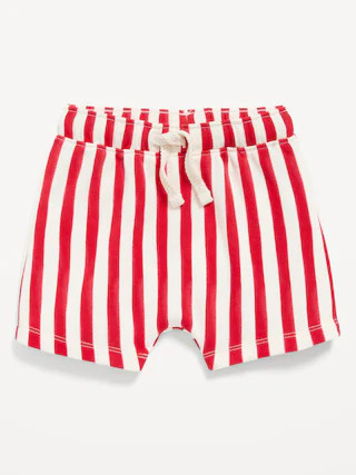 French Terry Striped Unisex Shorts for Baby | Old Navy (US)