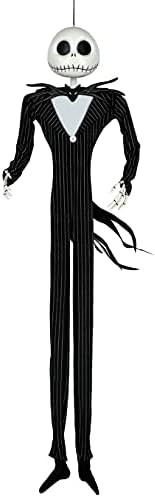Disney The Nightmare Before Christmas Jack Skellington Full Size Poseable Hanging Character Decor... | Amazon (US)