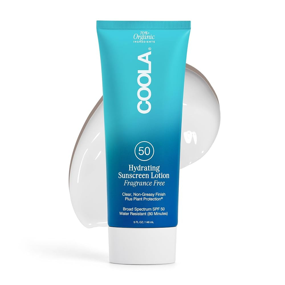 COOLA Organic Sunscreen SPF 50 Sunblock Body Lotion, Dermatologist Tested Skin Care for Daily Pro... | Amazon (US)