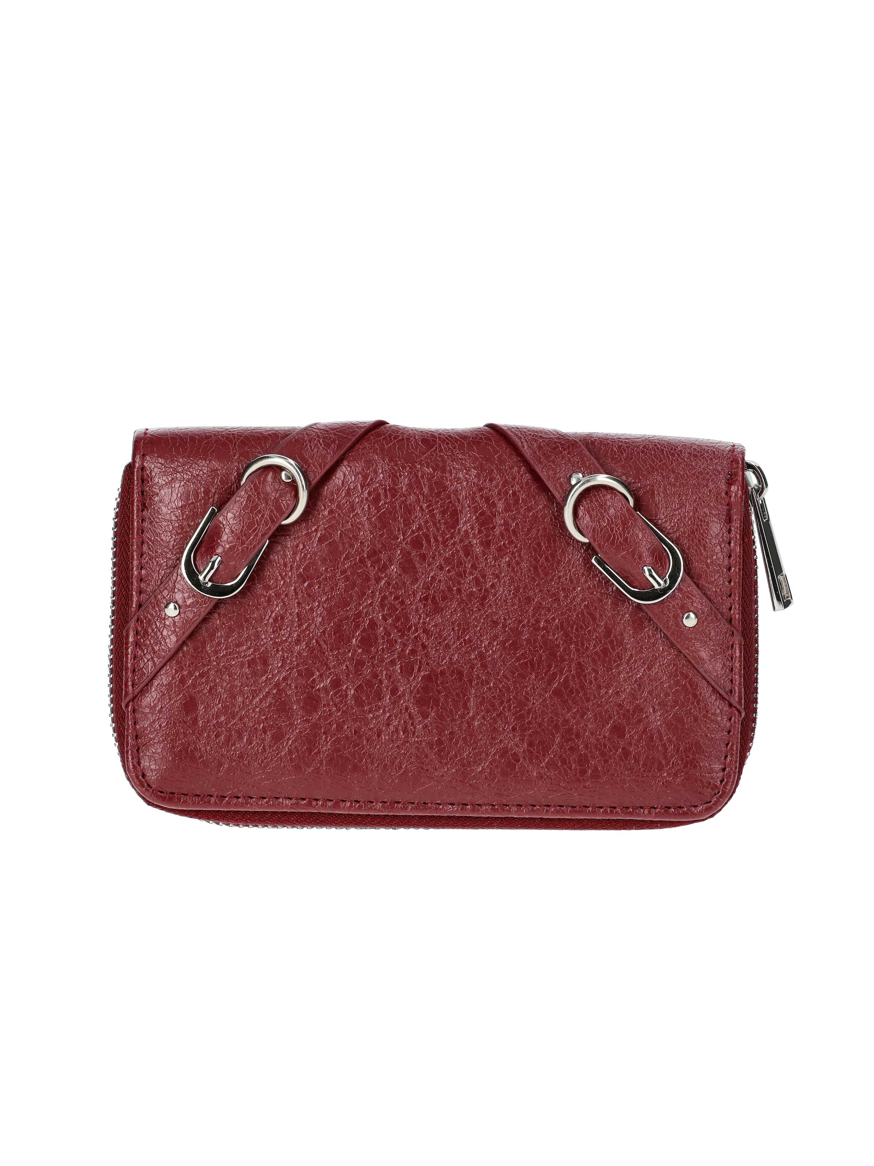 No Boundaries Women's Zip Around Wallet, Wine - Walmart.com | Walmart (US)