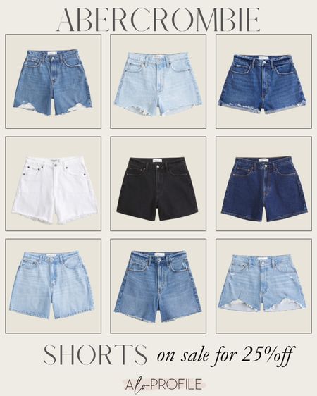 Huge Abercrombie sale happening right now! 25% off all shorts + 15% off everything else 🤍

#LTKSaleAlert