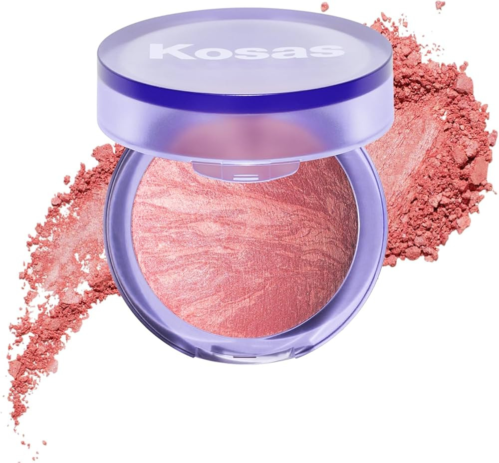 Kosas Blush Is Life Talc-Free Baked Powder Blush for Face, Rosy Bronze | Amazon (US)