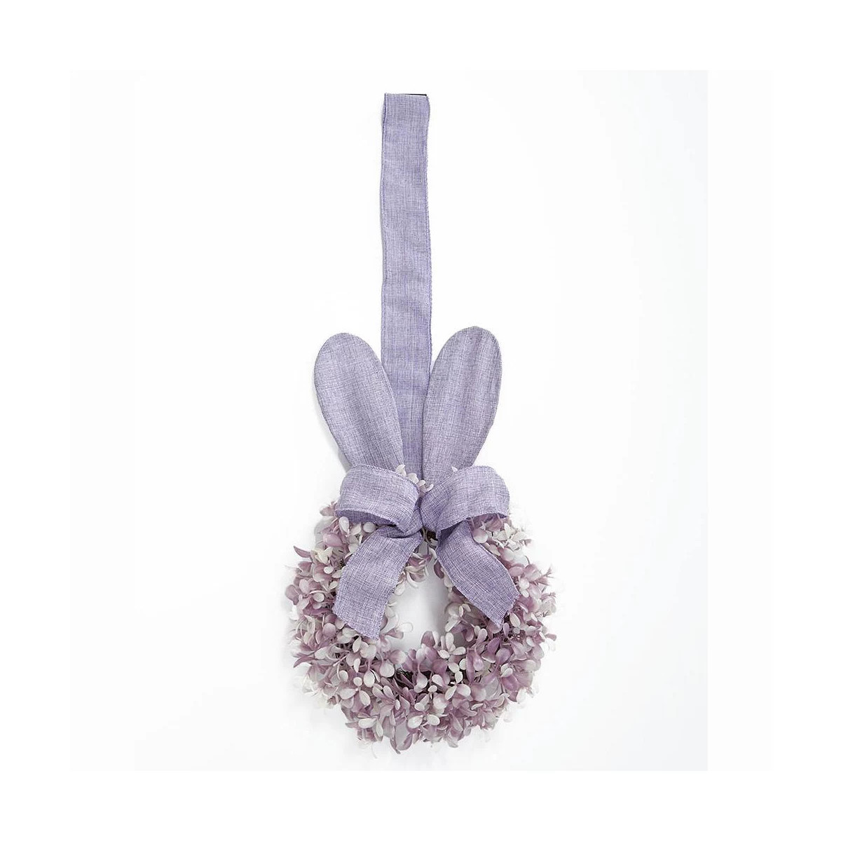 The Lakeside Collection Easter Bunny Cabinet Wreath - Wreath,Purple | Target