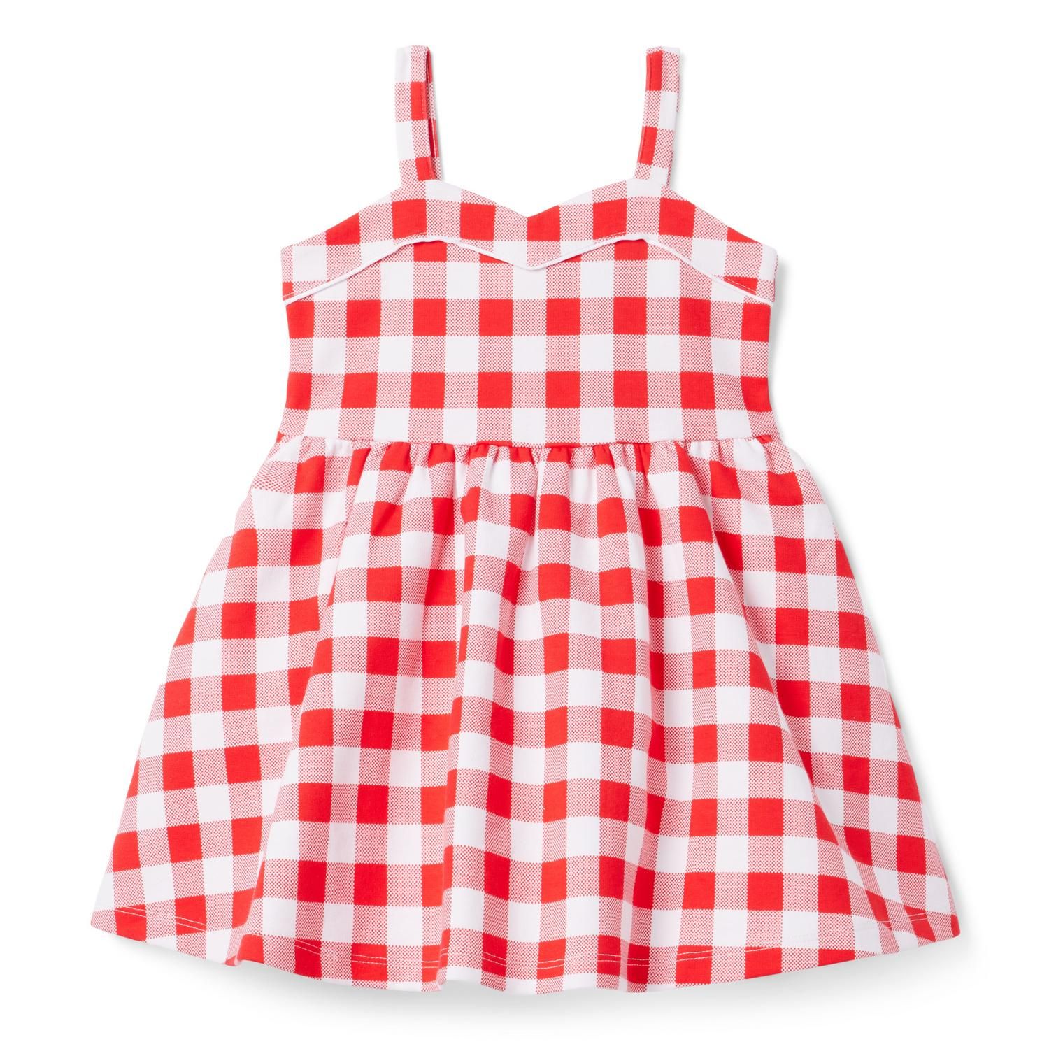 Gingham Ponte Dress | Janie and Jack