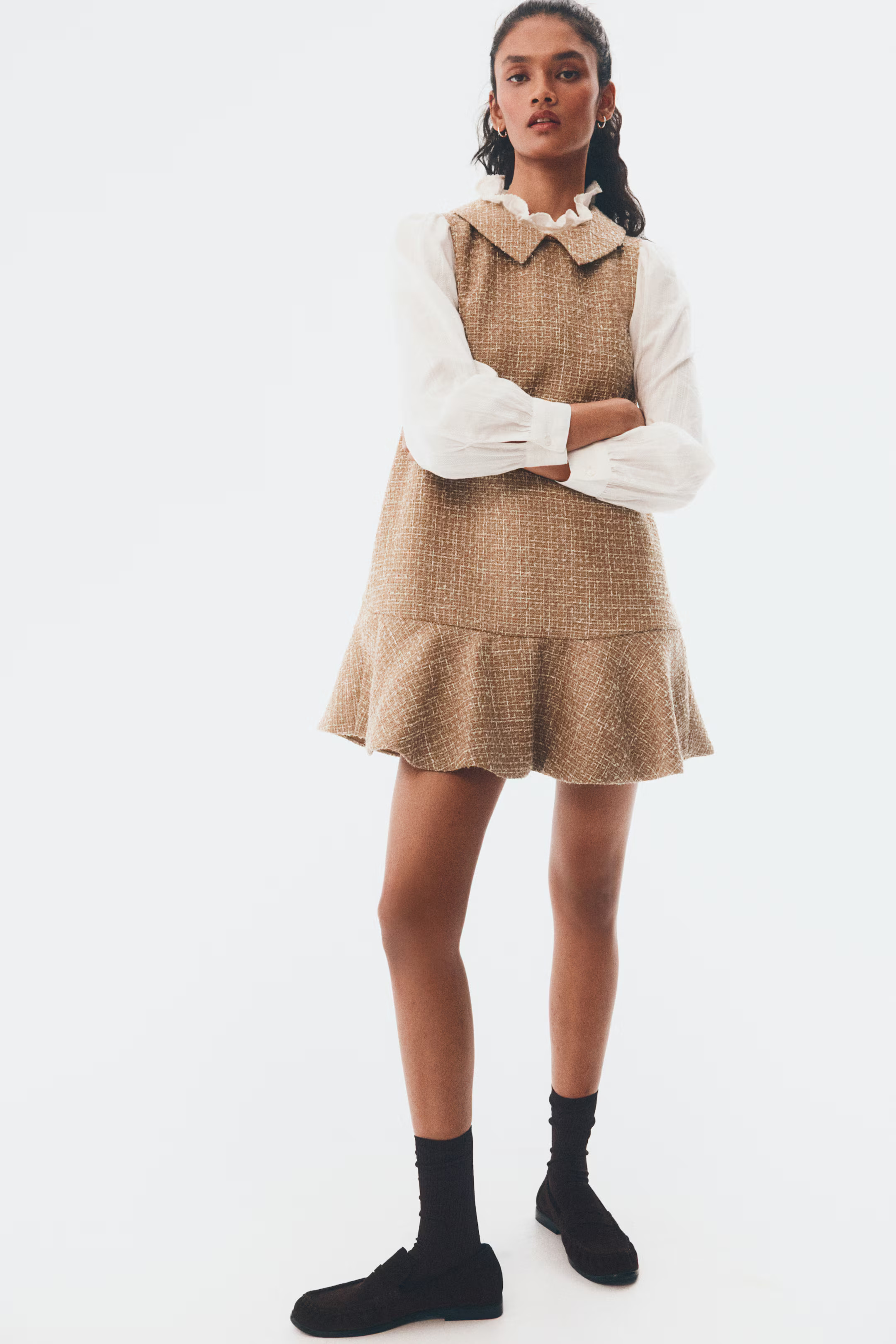 Textured dress | H&M (UK, MY, IN, SG, PH, TW, HK)