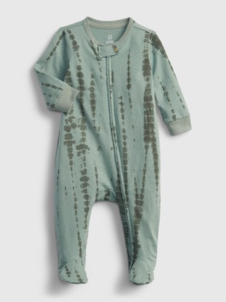 Baby 100% Organic Cotton Tie-Dye One-Piece | Gap (US)