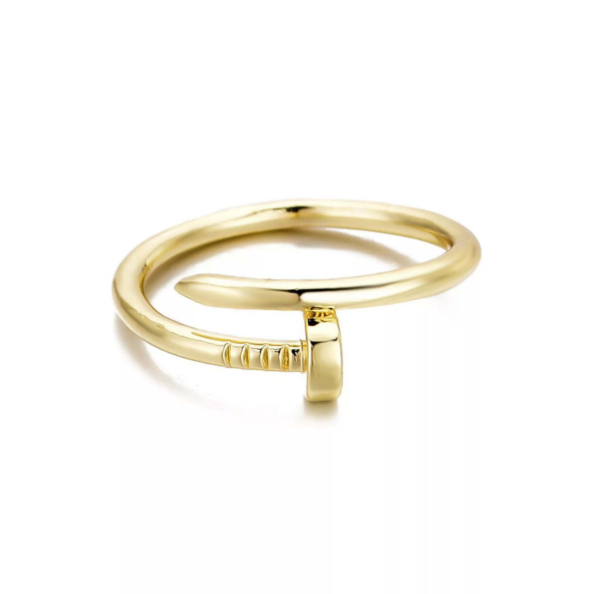Adornia 14k Gold Plated Nail Ring | Kohl's