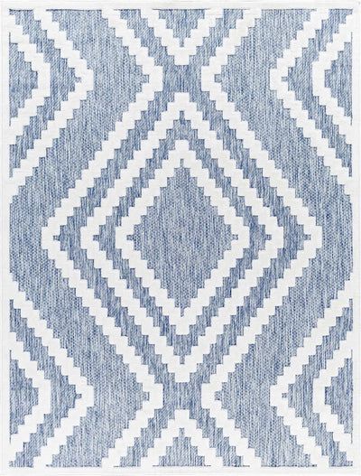 Amala Blue Outdoor Rug | Boutique Rugs