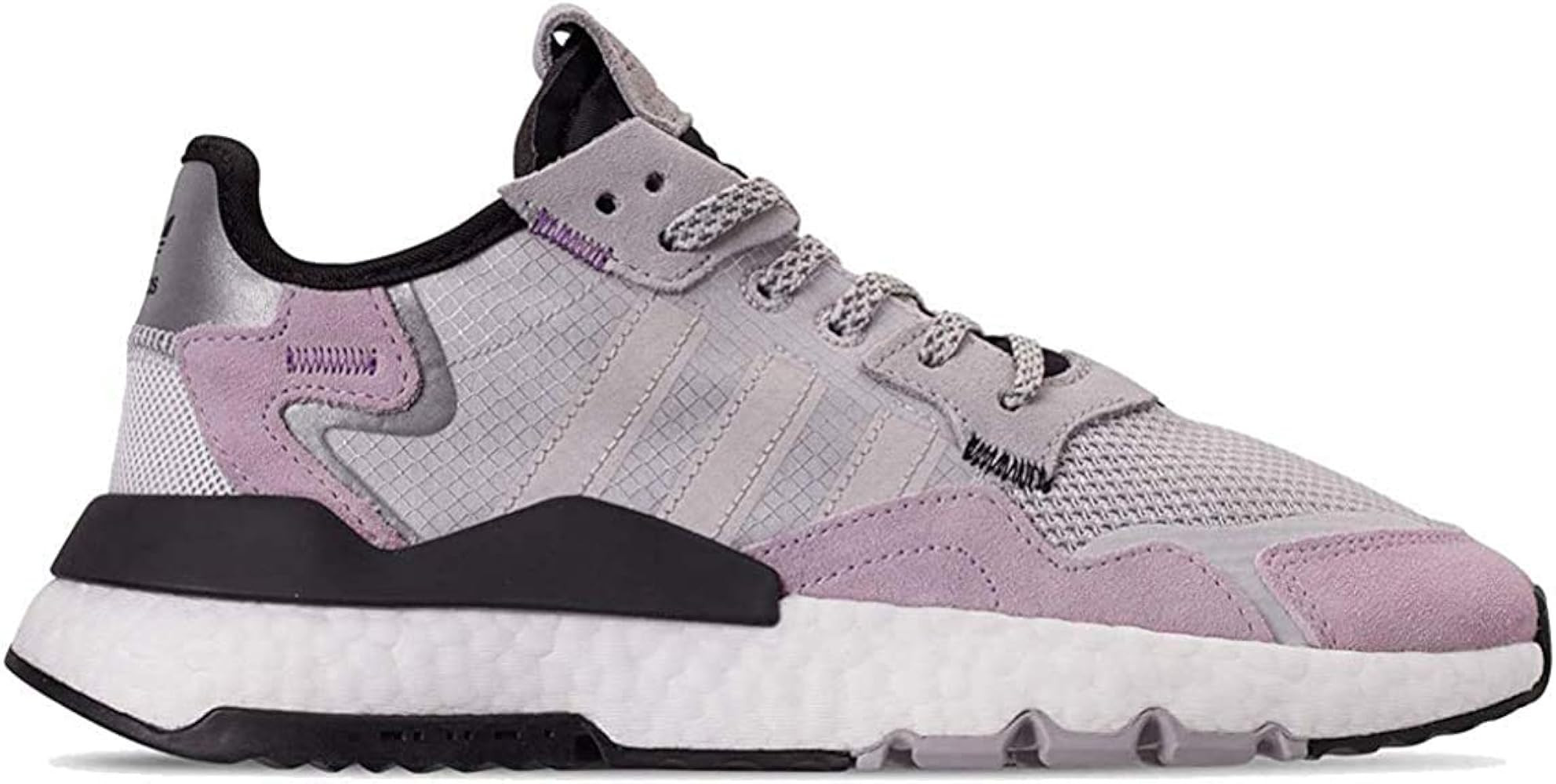 adidas Nite Jogger W Womens Ee5906 Size 7 Grey | Amazon (US)