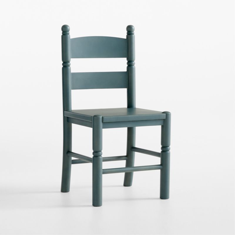 Jouer Balsam Green Wood Kids Play Chair by Sharland England | Crate & Kids | Crate & Barrel