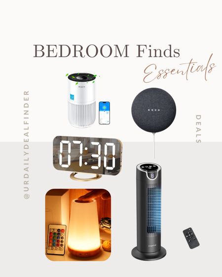 Bedroom finds essentials✨ with this bedroom gadgets on sale you’ll be able to upgrade your sleep!

Follow my IG stories for daily deals finds! @urdailydealfinder

#LTKhome #LTKfindsunder50 #LTKsalealert