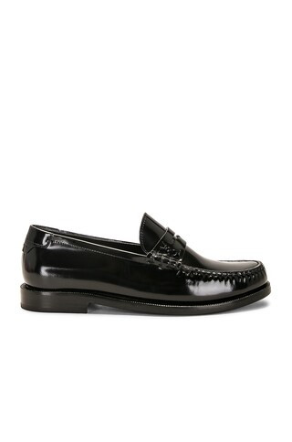 Saint Laurent Le Loafer in Nero | FWRD | FWRD 