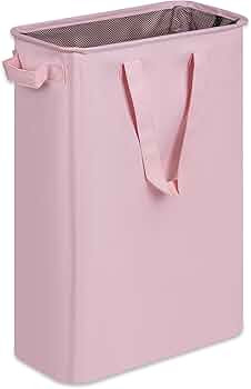 efluky Slim Laundry Basket, Narrow Laundry Hamper with Handles, Collapsible Dirty Clothes Hamper,... | Amazon (US)