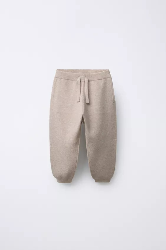 KNITTED JOGGING TROUSERS | Zara UK